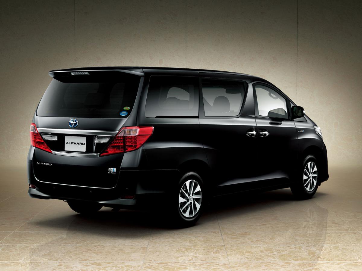 Toyota alphard тест драйв